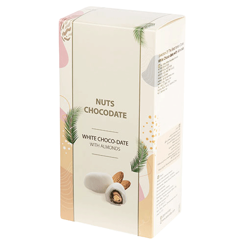 Dates Dipped In White Chocolate