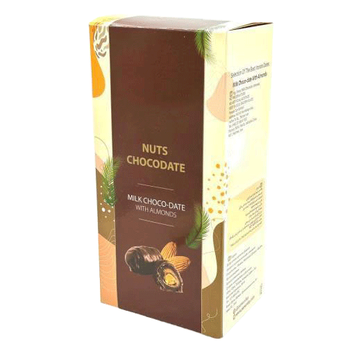 Dates Dipped In Milk Chocolate